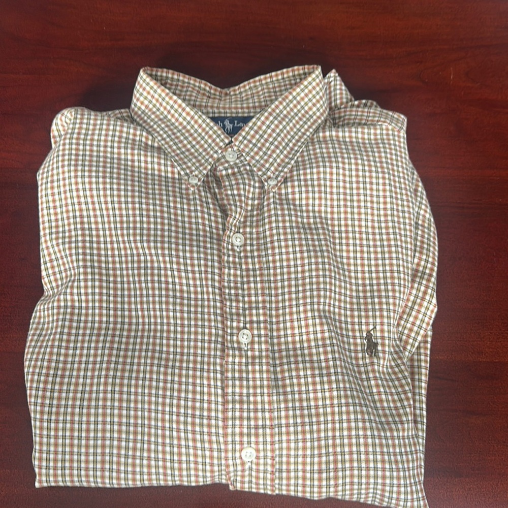 Ralph Lauren long Sleeve Button Down Shirt Xxl